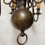 Vintage Kroonluchter Antieke Lamp Hanglamp Plafondlamp 57cm, Antiek en Kunst, Ophalen