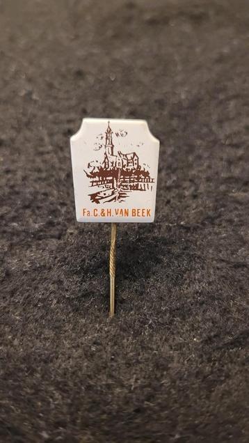C.&H. van de Beek Amsterdam speldje beschikbaar voor biedingen