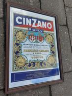 Cinzano Bianco spiegel, Ophalen of Verzenden, Reclamebord