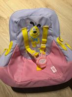 Baby Born Autostoel, Kinderen en Baby's, Speelgoed | Poppen, Ophalen, Zo goed als nieuw, Babypop