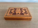 Prachtig vintage houten doosje, Antiek en Kunst, Ophalen of Verzenden