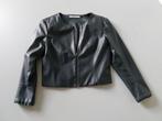 Kort imitatie leren jasje maat 38 Steps, Maat 38/40 (M), Zwart, Ophalen of Verzenden, Zo goed als nieuw