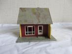 Huisje geel bruin HO spoor, Hobby en Vrije tijd, Overige merken, Gebruikt, Gelijkstroom of Wisselstroom, Brug, Tunnel of Gebouw