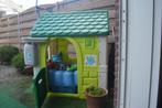 Tuinhuisje kinder, Kunststof, Gebruikt, Minder dan 200 cm, Met overkapping