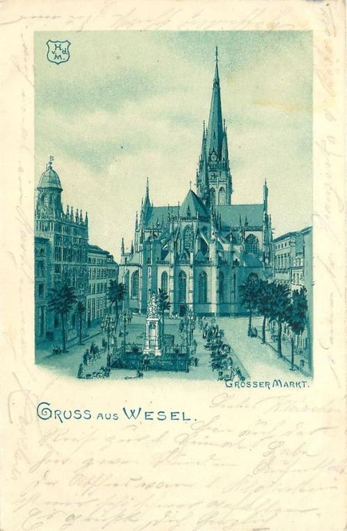 (379-122-029) Wesel, Verzamelen, Ansichtkaarten | Buitenland, Duitsland, Verzenden