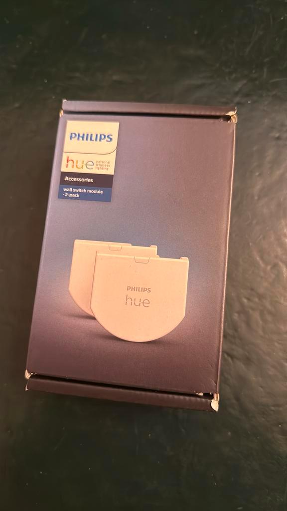 Philips Hue wandschakelaarmodule 2-pack, Computers en Software, Processors, Nieuw, Ophalen of Verzenden