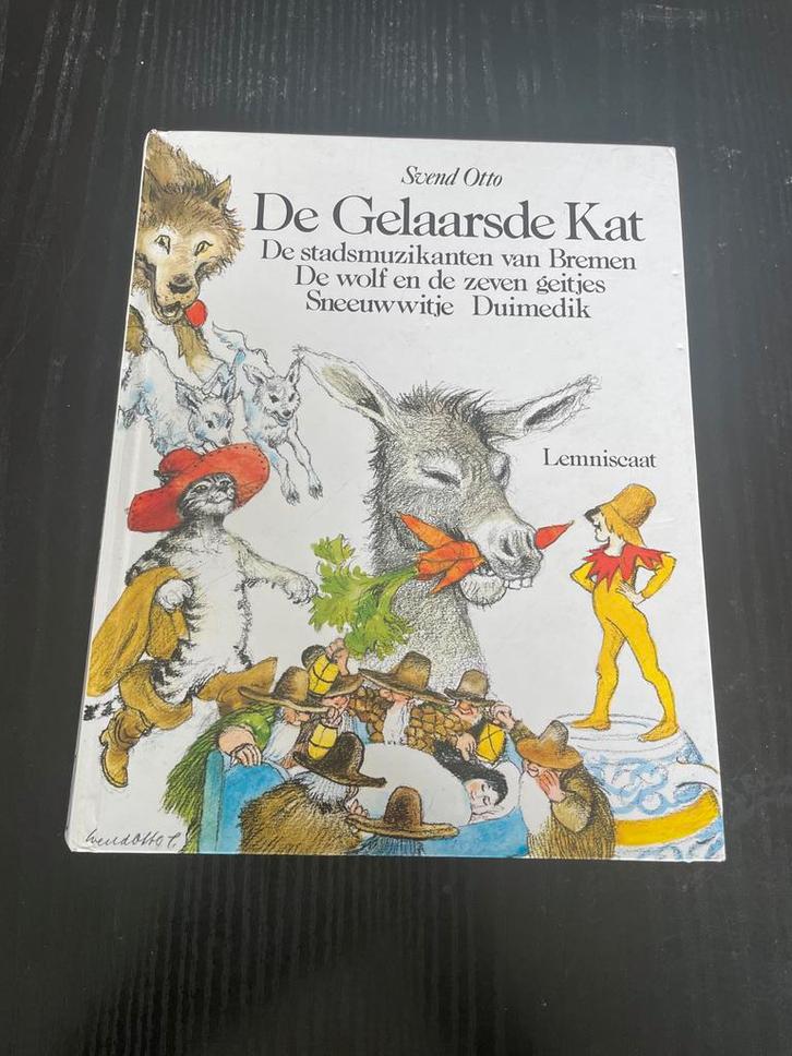 De Gelaarsde Kat - Sprookjesboek Svend Otto, Boeken, Sprookjes en Fabels, Gelezen, Ophalen of Verzenden