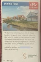 Summio Parcs Vakantie Voordeelbon, Drie personen of meer, Kortingsbon, Bungalowpark