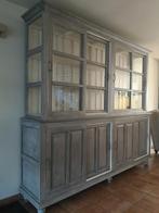 Buffetkast Grijs / wit, Huis en Inrichting, Ophalen, Minder dan 50 cm, 200 cm of meer, Teakhout