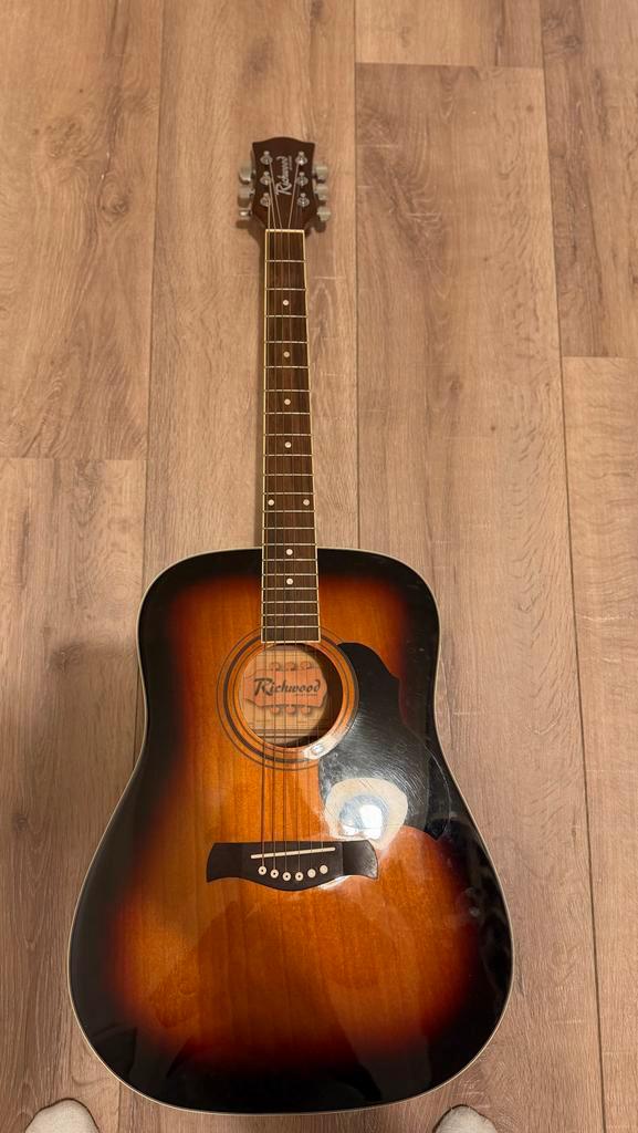 Richwood Western Gitaar - Mooie Klank!, Muziek en Instrumenten, Snaarinstrumenten | Gitaren | Akoestisch, Gebruikt, Western- of Steelstringgitaar