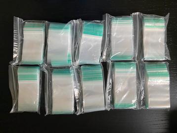 NIEUW: 1000  gripzakjes 70mm x 100mm beschikbaar voor biedingen