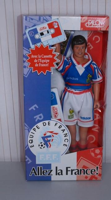 FFF Equipe de France Falca barbie pop vintage 1998 voetbal beschikbaar voor biedingen