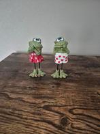 Valentijn kikkertjes beeldjes - set van 2, Ophalen of Verzenden, Zo goed als nieuw, Dier