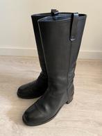 LAARZEN ENRICI ANTINORI ZWART MAAT 38,5, Hoge laarzen, Zwart, Ophalen of Verzenden, Zo goed als nieuw