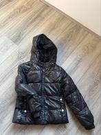 Zwarte winterjas jas warm puffer benneton 116 122 lak, Kinderen en Baby's, Gebruikt, United Colors of Benetton, Meisje, Ophalen of Verzenden
