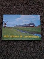 Dun boekje met NS locomotieven uit de jaren 60-70, Ophalen of Verzenden, Trein