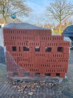 Kloosterwaard waalformaat metselsteen 210x100x50 oranje glad, Doe-het-zelf en Verbouw, Metselstenen, Ophalen, Zo goed als nieuw