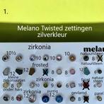 NIEUW:Melano TWISTED ZETTINGEN+Ringen+Armband+Ketting+Oorbel, Verzenden, Nieuw
