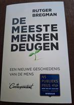 Rutger Bregman - De meeste mensen deugen, Ophalen of Verzenden, Zo goed als nieuw, Rutger Bregman