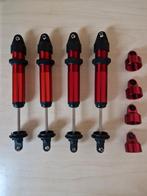 4x traxxas xmaxx schokbrekers + aluminum caps, nieuw!, Ophalen of Verzenden, Nieuw