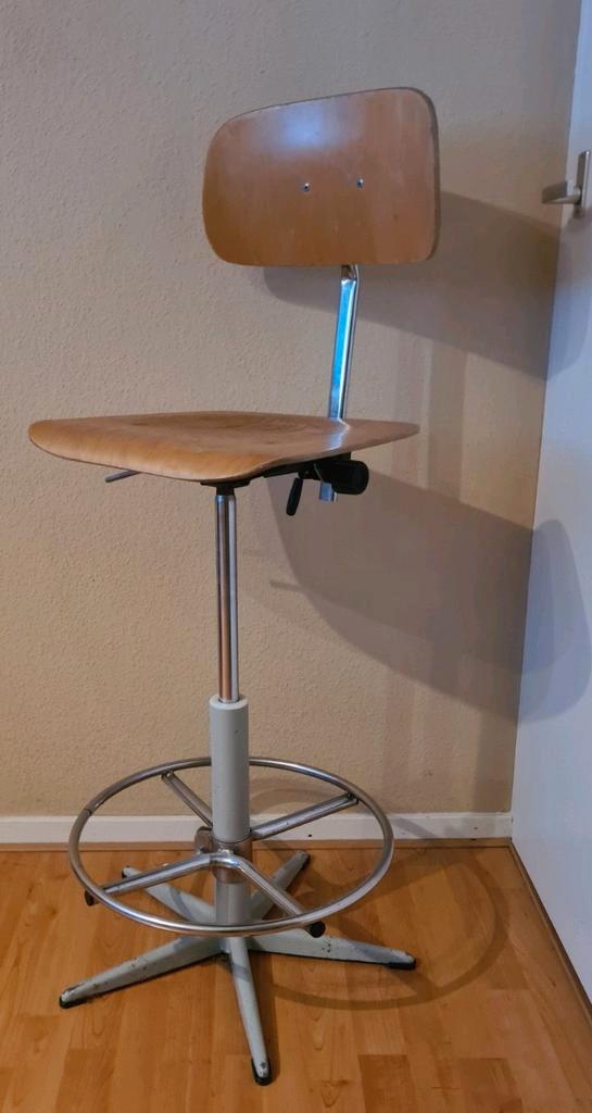 Vintage architecten stoel., Huis en Inrichting, Stoelen, Zo goed als nieuw, Eén, Ophalen of Verzenden