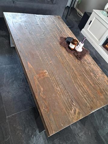 Salontafel industrieel/landelijk (pronto wonen, alesio) beschikbaar voor biedingen