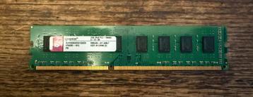 2GB Kingston DDR3 PC3-10600U 1333Mhz ACR256X64D3U1333C9 beschikbaar voor biedingen