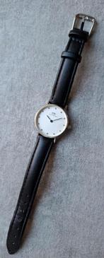 Daniel Wellington dames horloge Classic Sheffield, Overige merken, Leer, Staal, Verzenden
