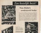 retro reclame 1959 Van Nelle spaaractie boeken kostelijk, Verzamelen, Verzenden, Overige typen