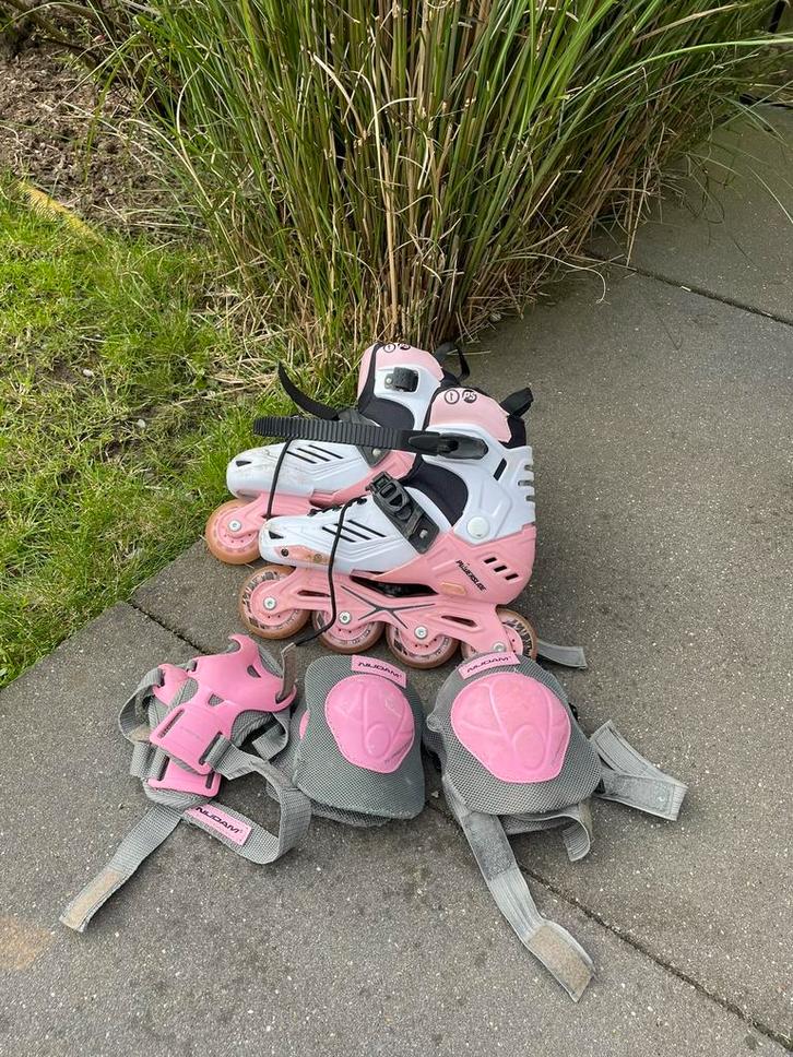 Skeelers power slide maat 35-38, Kinderen en Baby's, Speelgoed | Buiten | Rolschaatsen, Gebruikt, Kinderen, Verstelbaar, Ophalen of Verzenden