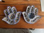 Marokkaanse schaal tapas hand van fatima fatma hamsa, Huis en Inrichting, Verburgt Vintage, Ophalen of Verzenden, Schipluidenlaan 20 5035KJ Tilburg