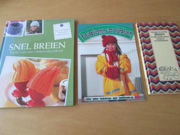 breien. 3 boeken Breien . Opruiming!.  beschikbaar voor biedingen