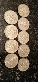 Zilveren Guldens 1954-1966 - Complete Set, 1 gulden, Koningin Juliana, Setje, Zilver