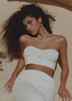 Nieuwe off white aparte top Mango 36 CHCS, Kleding | Dames, Mango, Wit, Nieuw, Ophalen of Verzenden