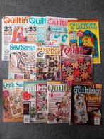 Quilt bladen, Ophalen of Verzenden, Gelezen, Borduren en Naaien