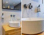 Wastafel rond Lavabo appoggio diameter 370 mm hoogte 130 mm, Huis en Inrichting, Badkamer | Badkamermeubels, Ophalen, Minder dan 50 cm