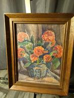 Ginette Rapp aquarel Bloemen, Ophalen of Verzenden