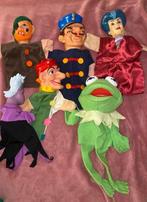 Poppenkastpoppen 6 stuks Jan Klaassen Boef Boswachter etc, Verzenden, Zo goed als nieuw