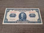 Bijna UNC biljet 10 gulden Wilhelmina, 1943, Postzegels en Munten, Bankbiljetten | Nederland, Ophalen of Verzenden, 10 gulden
