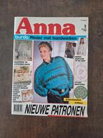 Anna Burda plezier met handwerken januari 1988, Breien en Haken, Burda, Ophalen of Verzenden, Zo goed als nieuw