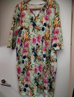 Ophilia Jurk met Bloemen en Vogels - Maat 44, Kleding | Dames, Jurken, Overige kleuren, Maat 42/44 (L), Ophalen of Verzenden, Zo goed als nieuw