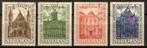 Nederland NVPH nr 500/3 gestempeld Zomerzegels 1948, Verzenden, Na 1940, Gestempeld