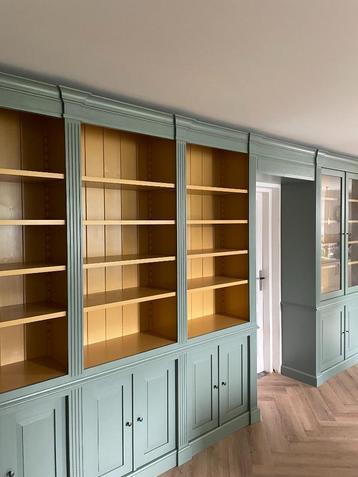 Kamer Ensuite Kast Massief Hout Boekenkast Bibliotheekkast beschikbaar voor biedingen