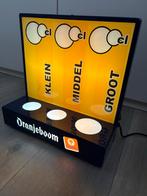 Oranjeboom Lichtbak / glazen reclame lamp, Verzenden, Zo goed als nieuw, Reclamebord, Plaat of Schild, Oranjeboom
