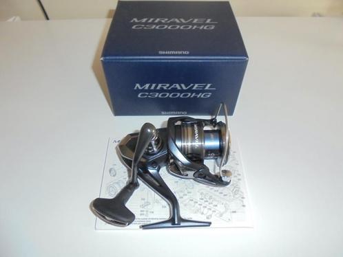 Shimano Miravel C3000HG Molen Spinning Nieuw., Watersport en Boten, Hengelsport | Roofvissen, Nieuw, Molen, Ophalen of Verzenden
