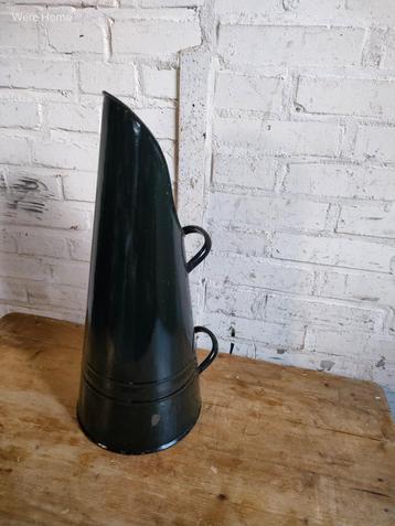 Zwarte emaille kolenkit voor je pelletkachel beschikbaar voor biedingen