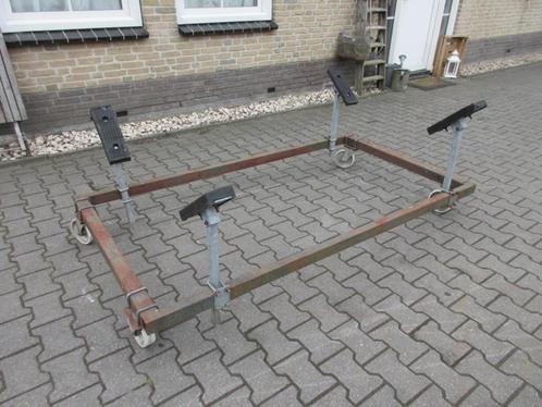 Verrijdbare bootbok 2 x 1 meter+ stempels, Watersport en Boten, Accessoires en Onderhoud, Gebruikt, Ophalen