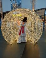 Sneeuwpop Mascotte Kostuum, Hobby en Vrije tijd, Ophalen, Zo goed als nieuw, Kostuum, Kerst of Sinterklaas