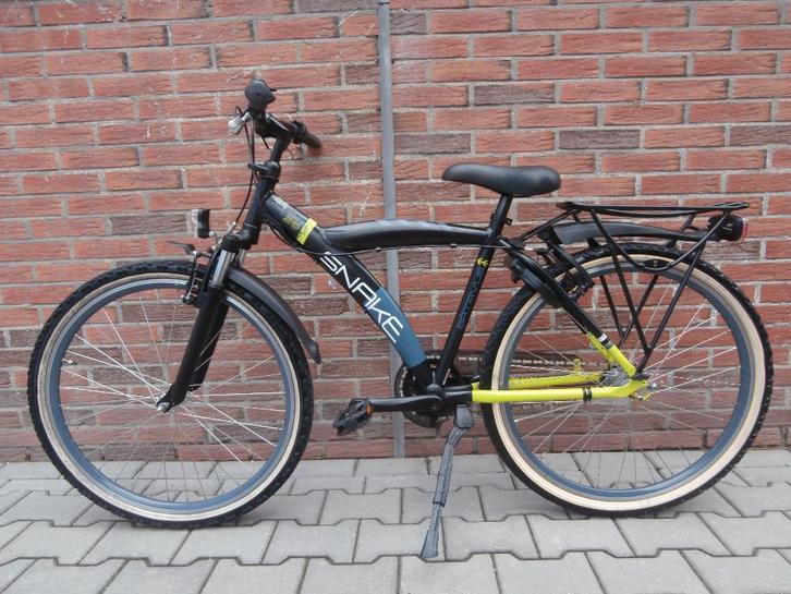 ALS NIEUW! Batavus Snake 26 inch, 43 cm. zwart-geel, Fietsen en Brommers, Fietsen | Kinderfietsjes, Zo goed als nieuw, 20 inch of meer