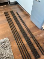 10x Wandrail enkel zwart, Ophalen, Gebruikt